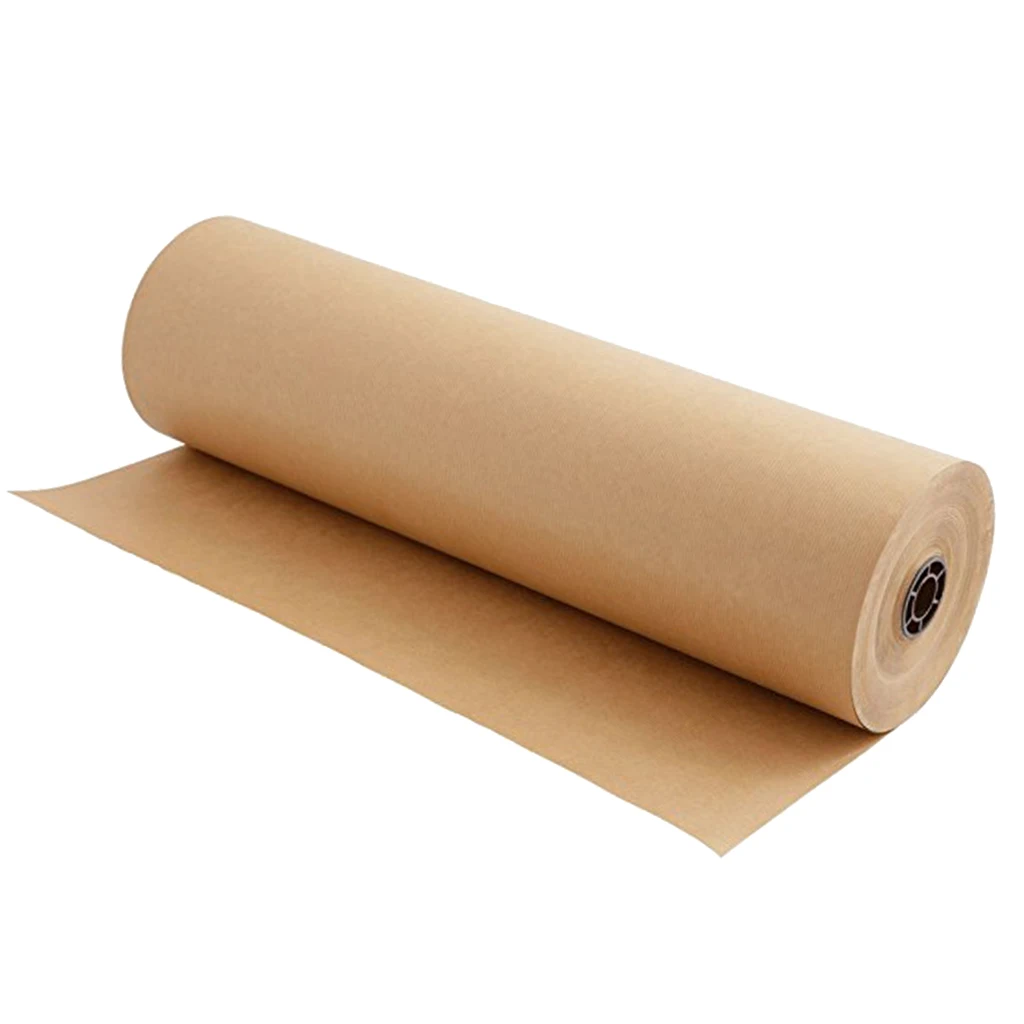 30m Kraft Ietinamais Papīrs Roll (Jumbo Roll) | Pārstrādāts Materiāls | Multi-izmantot: